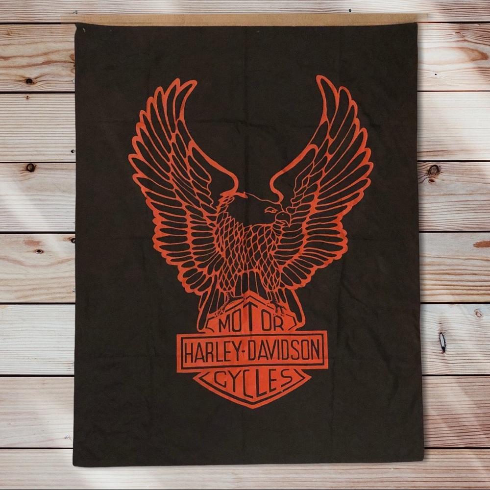 Harley Davidson Eagle Vintage flag